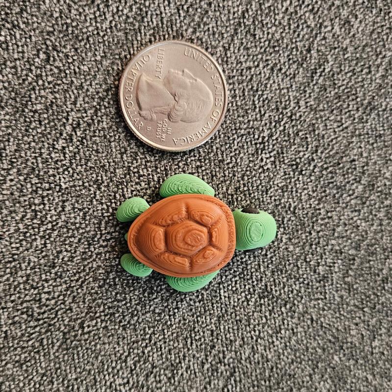 Strong & Durable Pocket Pets - Cute 3D Printed Articulating Mini Fidget Sensory Baby Animals For Road Trips or Party Bags Articulated Figures Action Figures