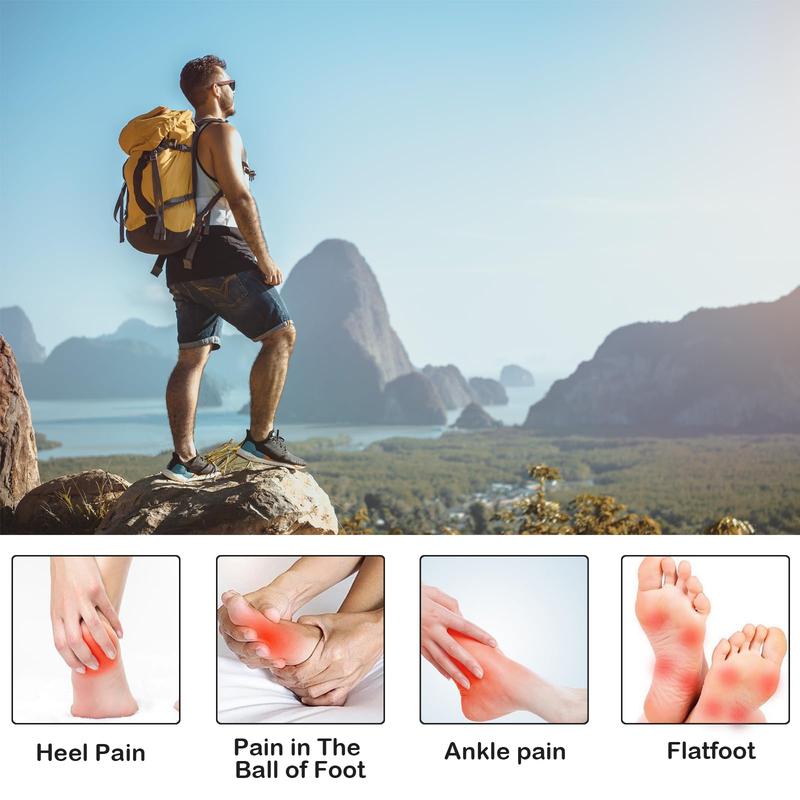 4D Insoles - 4D Cloud Technology Insole - Super Soft, Ultra Comfort Insoles, Plantar Fasciitis Insoles, 4D Sports Shoes Insoles, Acupoint Massage Insole for Foot & Joint Support