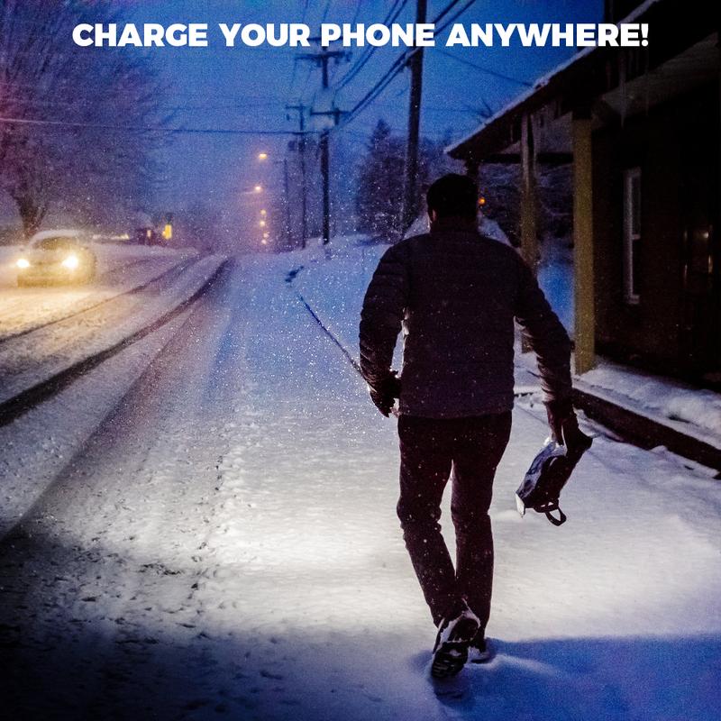 BRIGHT FLASHLIGHT | USB Rechargeable | Zoomable | Camping,Emergencies & More,Must-Have!