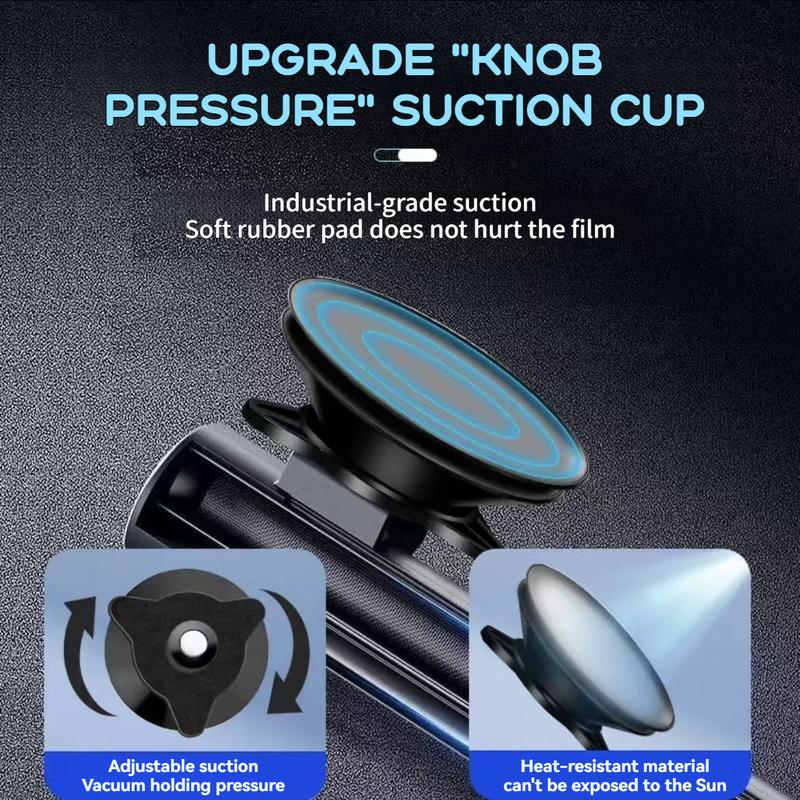 Vehicle Windshield Heat Protection with Retractable Sun Visor and Multi-Function Bracket Shield for UV Blocking - Car Accessories Windscreen Shade Cover Collapsible Window Sunshade