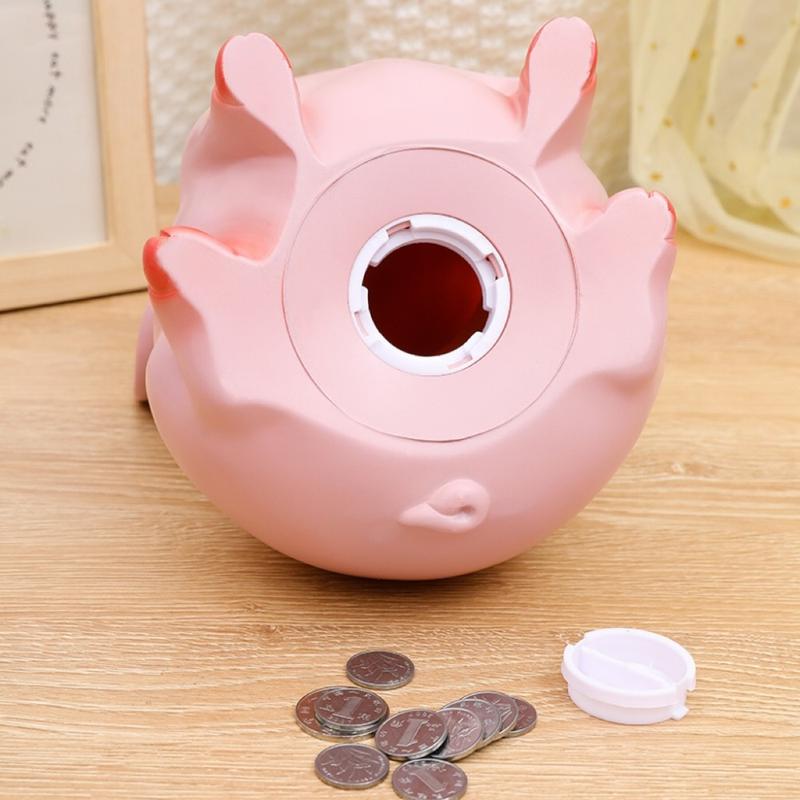 Creative Savings Tank Pig Piggy Bank Large Capacity Openable Zodiac Pig Ornaments Cartoon Decorative Animal Saving Box Decor Gift Vinyl